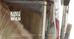Desktop Screenshot of kunstfabrik-wien.at